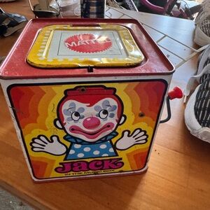 Vintage 1971 Mattel jack in the box